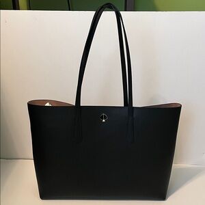 Kate Spade Black Leather Tote